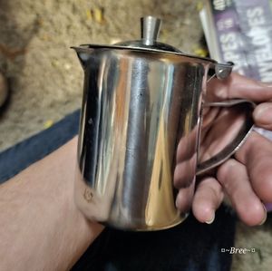 Vintage stainless steel restaurant